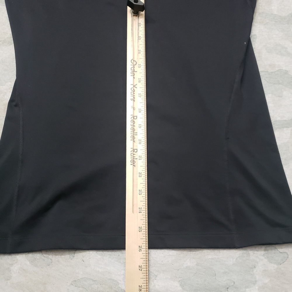 Nike Pro Combat Compression Shirt Womens Large Black Dri-Fit Long Sleeve - Picture 10 of 11